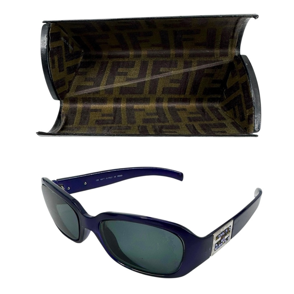 Fendi Purple Rectangle Sunglasses FS5228R